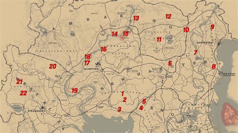 all dinosaur bone locations.